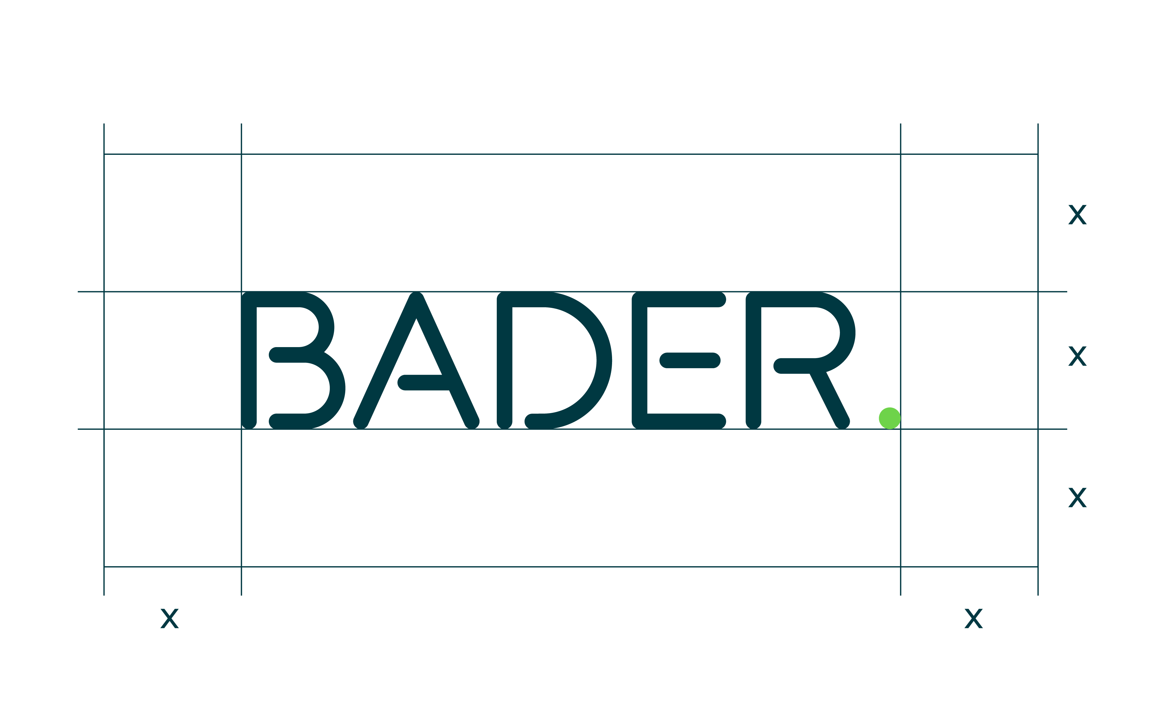 Zona de respeto del logotipo Bader