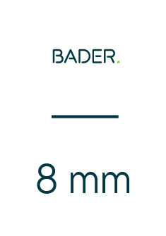 Tamaño mínimo del logotipo Bader